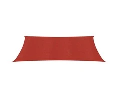 Uždanga nuo saulės, raudonos spalvos, 2x4m, HDPE, 160g/m²