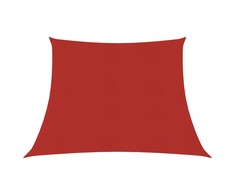 Uždanga nuo saulės, raudonos spalvos, 3/4x3m, HDPE, 160g/m²