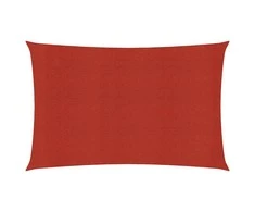Uždanga nuo saulės, raudonos spalvos, 3,5x5m, HDPE, 160g/m²