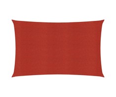 Uždanga nuo saulės, raudonos spalvos, 4x6m, HDPE, 160g/m²
