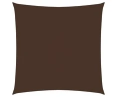 Uždanga nuo saulės, ruda, 2x2m, oksfordo audinys, kvadratinė
