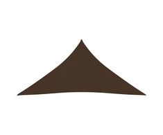 Uždanga nuo saulės, ruda, 3x4x5m, oksfordo audinys, trikampė