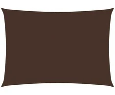 Uždanga nuo saulės, ruda, 5x7m, oksfordo audinys, stačiakampė