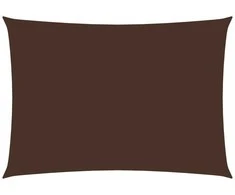 Uždanga nuo saulės, ruda, 6x8m, oksfordo audinys, stačiakampė