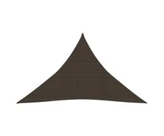 Uždanga nuo saulės, rudos spalvos, 2,5x2,5x3,5m, HDPE, 160g/m²