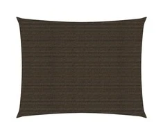 Uždanga nuo saulės, rudos spalvos, 2,5x4m, HDPE, 160g/m²