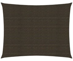 Uždanga nuo saulės, rudos spalvos, 2x3,5m, HDPE, 160g/m²
