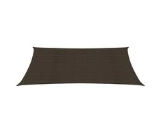 Uždanga nuo saulės, rudos spalvos, 2x4,5m, HDPE, 160g/m²