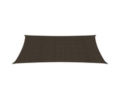 Uždanga nuo saulės, rudos spalvos, 2x4m, HDPE, 160g/m²