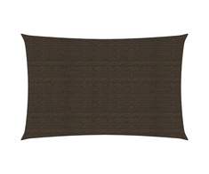 Uždanga nuo saulės, rudos spalvos, 2x5m, HDPE, 160g/m²