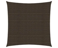 Uždanga nuo saulės, rudos spalvos, 3x3m, HDPE, 160g/m²
