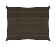 Uždanga nuo saulės, rudos spalvos, 3x4,5m, HDPE, 160g/m²