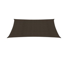 Uždanga nuo saulės, rudos spalvos, 3x4,5m, HDPE, 160g/m²