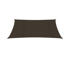 Uždanga nuo saulės, rudos spalvos, 3x4m, HDPE, 160g/m²
