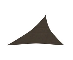 Uždanga nuo saulės, rudos spalvos, 3x4x5m, HDPE, 160g/m²