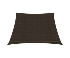 Uždanga nuo saulės, rudos spalvos, 4/5x3m, HDPE, 160g/m²