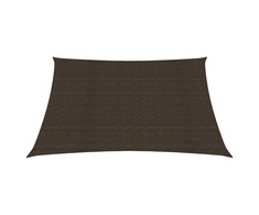 Uždanga nuo saulės, rudos spalvos, 4x4m, HDPE, 160g/m²