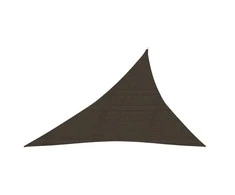 Uždanga nuo saulės, rudos spalvos, 4x5x6,8m, HDPE, 160g/m²