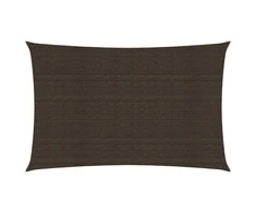 Uždanga nuo saulės, rudos spalvos, 4x6m, HDPE, 160g/m²