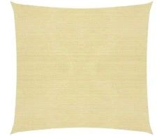 Uždanga nuo saulės, smėlio spalvos, 2,5x2,5m, HDPE, 160g/m²