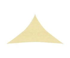 Uždanga nuo saulės, smėlio spalvos, 2,5x2,5x3,5m, HDPE, 160g/m²