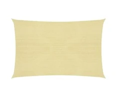 Uždanga nuo saulės, smėlio spalvos, 2,5x4m, HDPE, 160g/m²