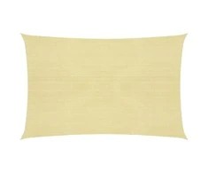 Uždanga nuo saulės, smėlio spalvos, 2x3m, HDPE, 160g/m²