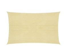 Uždanga nuo saulės, smėlio spalvos, 2x5m, HDPE, 160g/m²