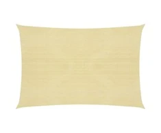 Uždanga nuo saulės, smėlio spalvos, 4x7m, HDPE, 160g/m²