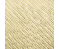 Uždanga nuo saulės, smėlio spalvos, 5x6x6m, HDPE, 160g/m²