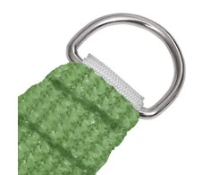Uždanga nuo saulės, šviesiai žalia, 3/4x2m, HDPE, 160g/m²