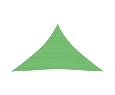 Uždanga nuo saulės, šviesiai žalia, 3,5x3,5x4,9m, HDPE, 160g/m²