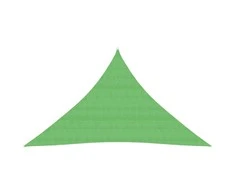 Uždanga nuo saulės, šviesiai žalia, 3x3x4,2m, HDPE, 160g/m²