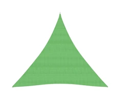 Uždanga nuo saulės, šviesiai žalia, 4,5x4,5x4,5m, HDPE, 160g/m²