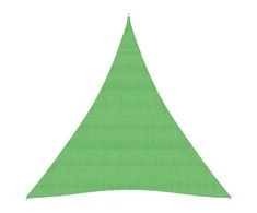 Uždanga nuo saulės, šviesiai žalia, 5x6x6m, HDPE, 160g/m²