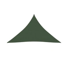 Uždanga nuo saulės, tamsiai žalia, 3,5x3,5x4,9m, HDPE, 160g/m²