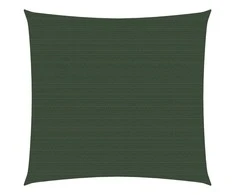 Uždanga nuo saulės, tamsiai žalia, 3,6x3,6m, HDPE, 160g/m²