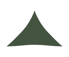 Uždanga nuo saulės, tamsiai žalia, 3,6x3,6x3,6m, HDPE, 160g/m²