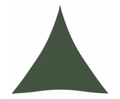 Uždanga nuo saulės, tamsiai žalia, 3x4x4m, HDPE, 160g/m²