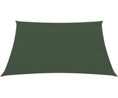 Uždanga nuo saulės, tamsiai žalios spalvos, 2x2m, HDPE, 160g/m²