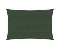 Uždanga nuo saulės, tamsiai žalios spalvos, 6x7m, HDPE, 160g/m²
