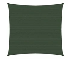 Uždanga nuo saulės, tamsiai žalios spalvos, 3x3m, HDPE, 160g/m²