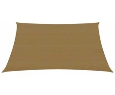 Uždanga nuo saulės, taupe spalvos, 2,5x2,5m, HDPE, 160g/m²