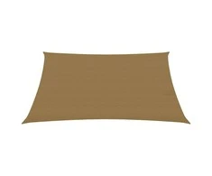 Uždanga nuo saulės, taupe spalvos, 2x3,5m, HDPE, 160g/m²