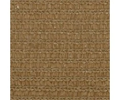 Uždanga nuo saulės, taupe spalvos, 3/4x2m, HDPE, 160g/m²