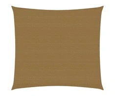 Uždanga nuo saulės, taupe spalvos, 3x3m, HDPE, 160g/m²
