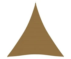 Uždanga nuo saulės, taupe spalvos, 3x4x4m, HDPE, 160g/m²