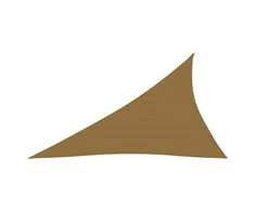 Uždanga nuo saulės, taupe spalvos, 3x4x5m, HDPE, 160g/m²