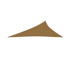 Uždanga nuo saulės, taupe spalvos, 3x4x5m, HDPE, 160g/m²