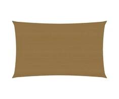 Uždanga nuo saulės, taupe spalvos, 4x7m, HDPE, 160g/m²